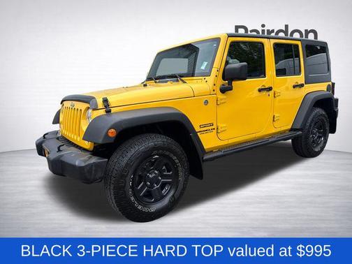 Baja Yellow Clearcoat 2015 Jeep Wrangler Unlimited Sport