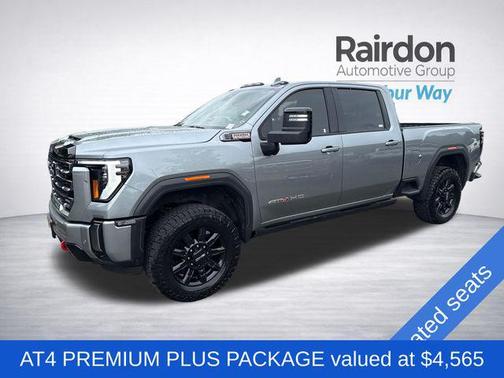 Sterling Metallic 2024 GMC Sierra 2500 AT4
