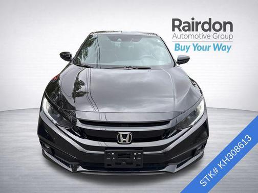 Crystal Black Pearl 2019 Honda Civic Sport