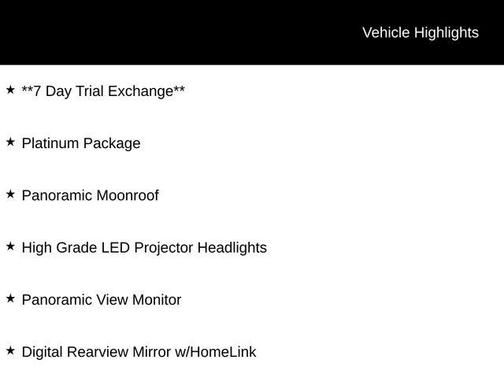 2022 Toyota Highlander Platinum