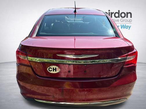 Deep Cherry Red Crystal Pearlcoat 2012 Chrysler 200 Limited