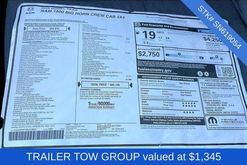 2025 RAM 1500 Big Horn/Lone Star