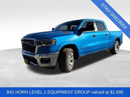 Hydro Blue Pearlcoat 2025 RAM 1500 Big Horn/Lone Star