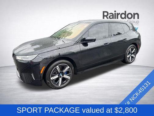 Black Sapphire Metallic 2022 BMW iX xDrive50