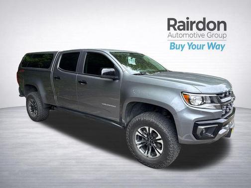 Satin Steel Metallic 2021 Chevrolet Colorado Z71