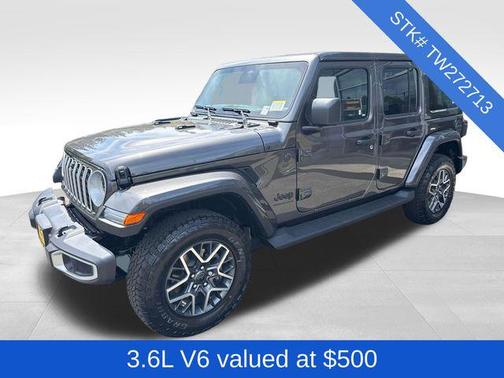 Granite Crystal Metallic Clearcoat 2026 Jeep Wrangler 4-Door Sahara 4x4