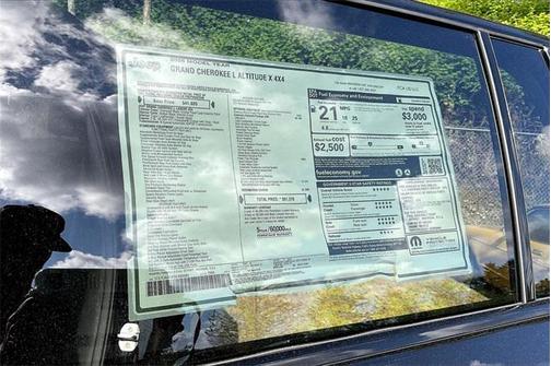 2025 Jeep Grand Cherokee L Altitude