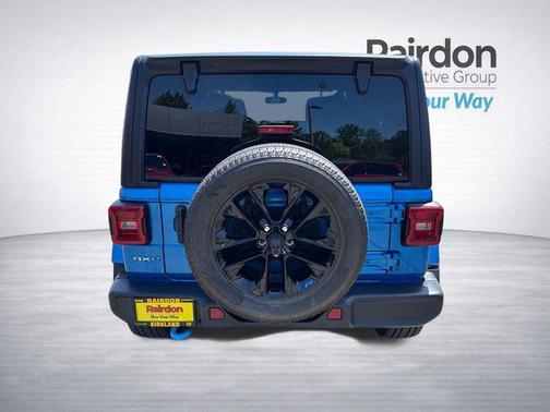 Hydro Blue Pearlcoat 2023 Jeep Wrangler 4xe Sahara