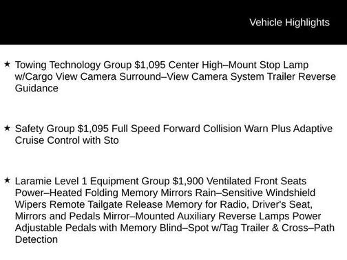 2020 RAM 2500 Laramie Mega Cab 4X4 6'4' Box