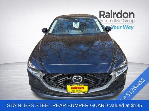 Deep Crystal Blue Mica 2025 Mazda Mazda3 FWD w/Preferred Package