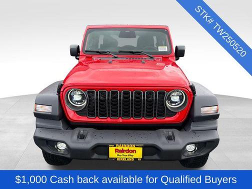 Firecracker Red Clearcoat 2026 Jeep Wrangler Sport S