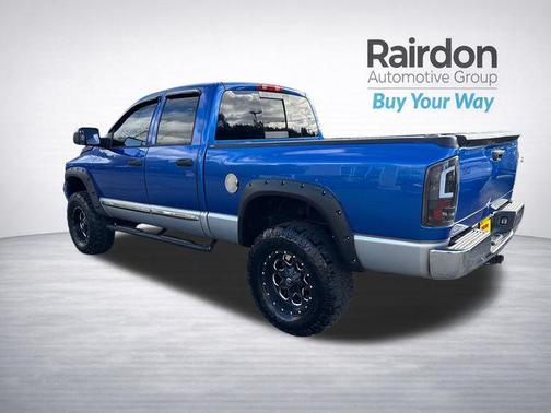 Electric Blue Pearlcoat 2007 Dodge Ram 2500 Laramie Quad Cab