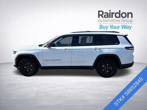 Bright White Clearcoat 2025 Jeep Grand Cherokee L Altitude
