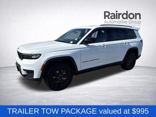 Bright White Clearcoat 2025 Jeep Grand Cherokee L Altitude