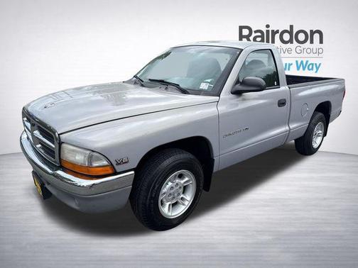 silver 1999 Dodge Dakota SLT