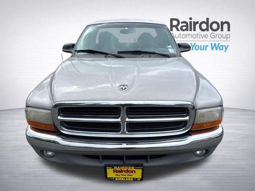 silver 1999 Dodge Dakota SLT