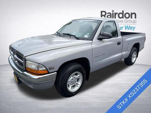 silver 1999 Dodge Dakota SLT