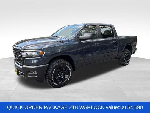 Forged Blue Metallic 2026 RAM 1500 Warlock Crew Cab 4x4 5'7' Box