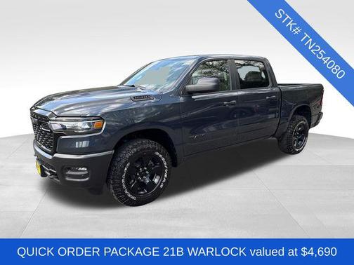 Forged Blue Metallic 2026 RAM 1500 Warlock Crew Cab 4x4 5'7' Box