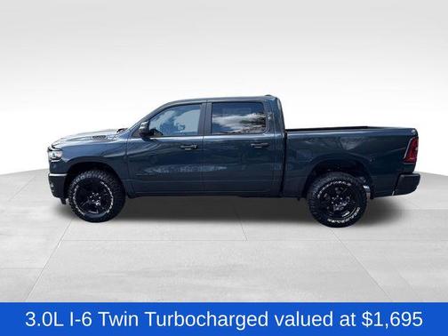 Forged Blue Metallic 2026 RAM 1500 Warlock Crew Cab 4x4 5'7' Box
