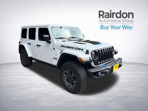 Bright White Clearcoat 2023 Jeep Wrangler 4xe Rubicon