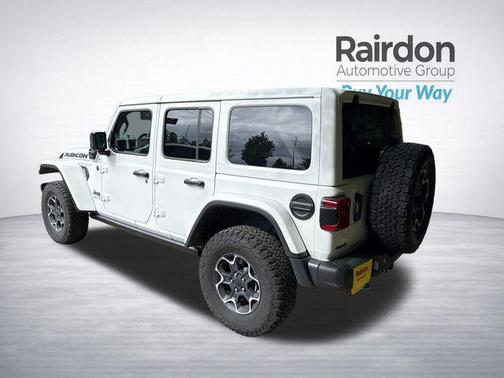 Bright White Clearcoat 2023 Jeep Wrangler 4xe Rubicon