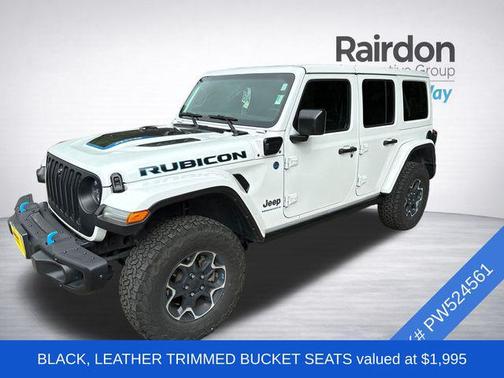 Bright White Clearcoat 2023 Jeep Wrangler 4xe Rubicon