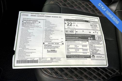 2025 Jeep Grand Cherokee Summit