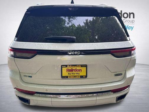 Bright White Clearcoat 2023 Jeep Grand Cherokee 4xe Overland