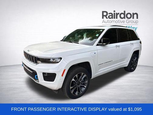 Bright White Clearcoat 2023 Jeep Grand Cherokee 4xe Overland
