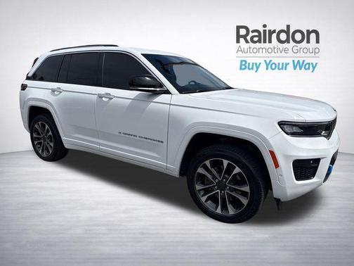 Bright White Clearcoat 2023 Jeep Grand Cherokee 4xe Overland