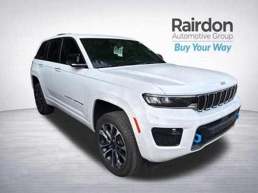 Bright White Clearcoat 2023 Jeep Grand Cherokee 4xe Overland