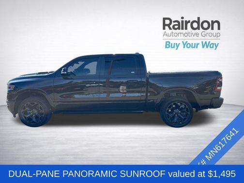 Diamond Black Crystal Pearlcoat 2021 RAM 1500 Limited