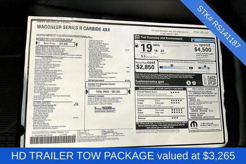 2024 Jeep Wagoneer Series II Carbide 4x4