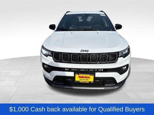 Bright White Clearcoat 2026 Jeep Compass Latitude