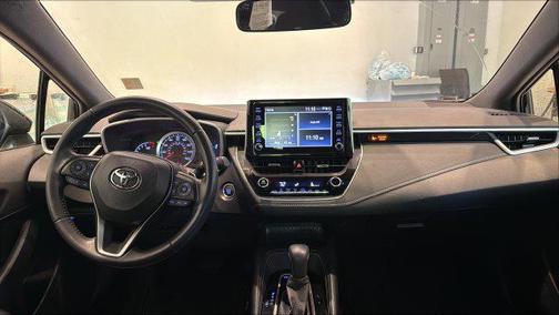 Midnight Black Metallic 2019 Toyota Corolla SE