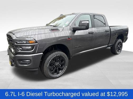 Granite Crystal Metallic Clearcoat 2026 RAM 2500 Big Horn Crew Cab 4x4 6'4' Box