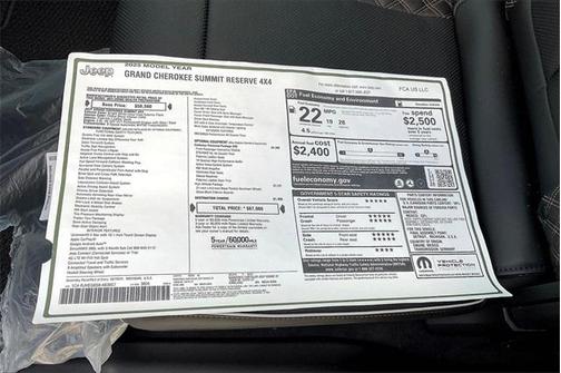 2025 Jeep Grand Cherokee Summit