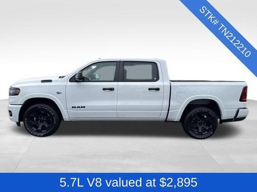 Bright White Clearcoat 2026 RAM 1500 Big Horn/Lone Star