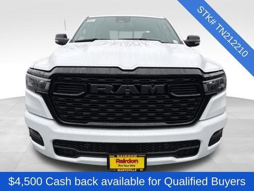 Bright White Clearcoat 2026 RAM 1500 Big Horn/Lone Star