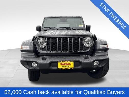 Black Clearcoat 2026 Jeep Wrangler Sport S