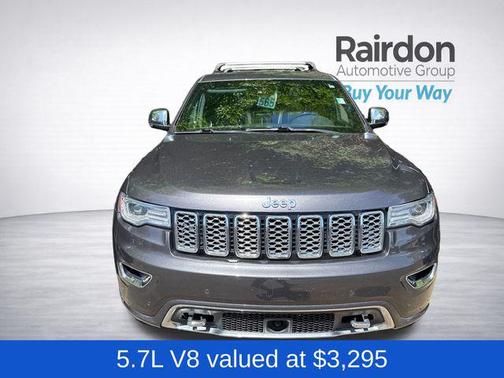 Granite Crystal Metallic Clearcoat 2017 Jeep Grand Cherokee Overland