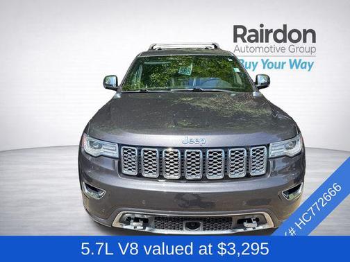 Granite Crystal Metallic Clearcoat 2017 Jeep Grand Cherokee Overland
