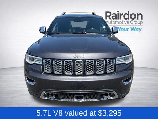 Granite Crystal Metallic Clearcoat 2017 Jeep Grand Cherokee Overland