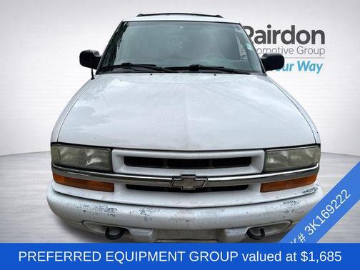 Summit White 2003 Chevrolet Blazer LS
