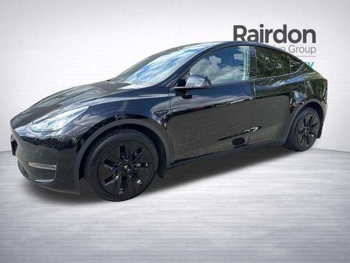 Solid Black 2022 Tesla Model Y Long Range Dual Motor All-Wheel Drive