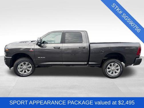 Granite Crystal Metallic Clearcoat 2025 RAM 2500 Laramie Crew Cab 4x4 6'4' Box