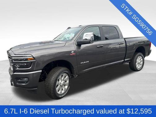 Granite Crystal Metallic Clearcoat 2025 RAM 2500 Laramie Crew Cab 4x4 6'4' Box