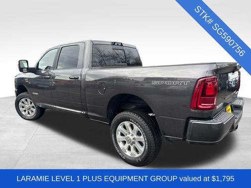 Granite Crystal Metallic Clearcoat 2025 RAM 2500 Laramie Crew Cab 4x4 6'4' Box