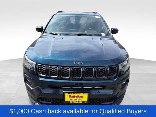 Fathom Blue Pearl Coat 2026 Jeep Compass Latitude